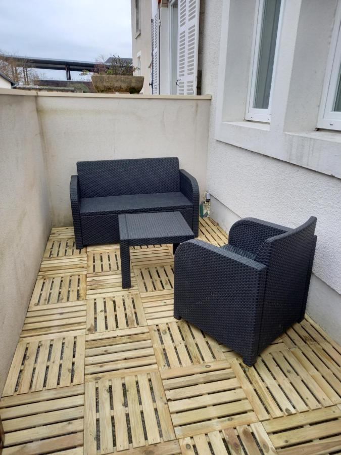 Studio avec terrasse en résidence calme à Dijon. Exterior foto